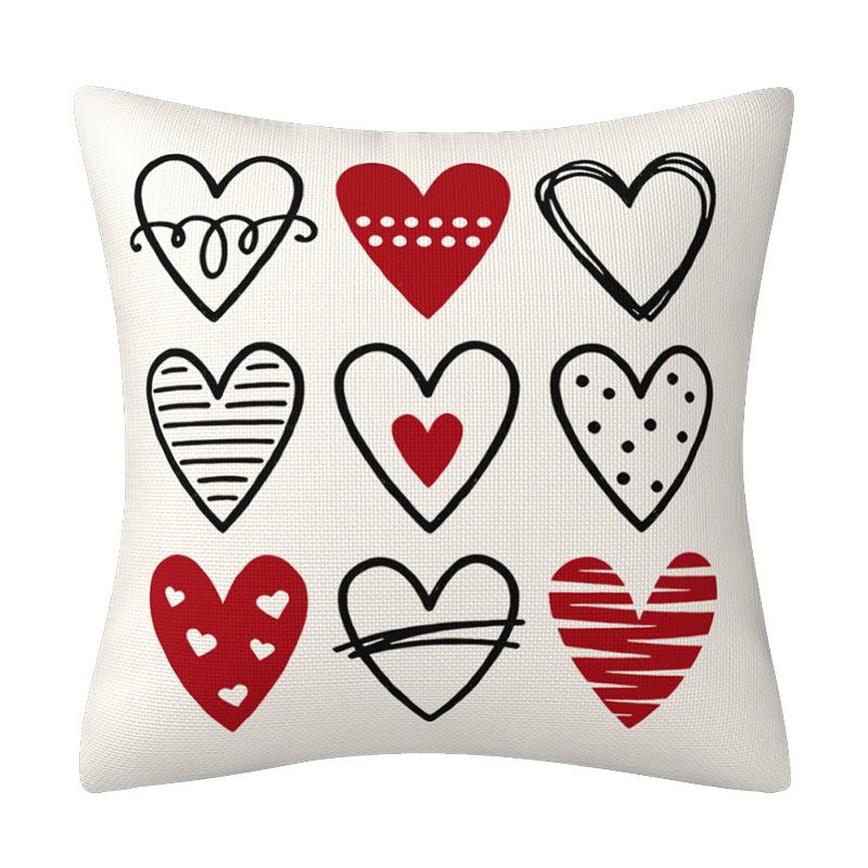New Valentine s Day Pillow Cover Linen Printed Letters Love Home Sofa Cushion Cover Bedroom Cushion Cover 45*45cm
New Valentine s Day Pillow Cover Linen Printed Letters Love Home Sofa Cushion Cover Bedroom Cushion Cover 45*45cm