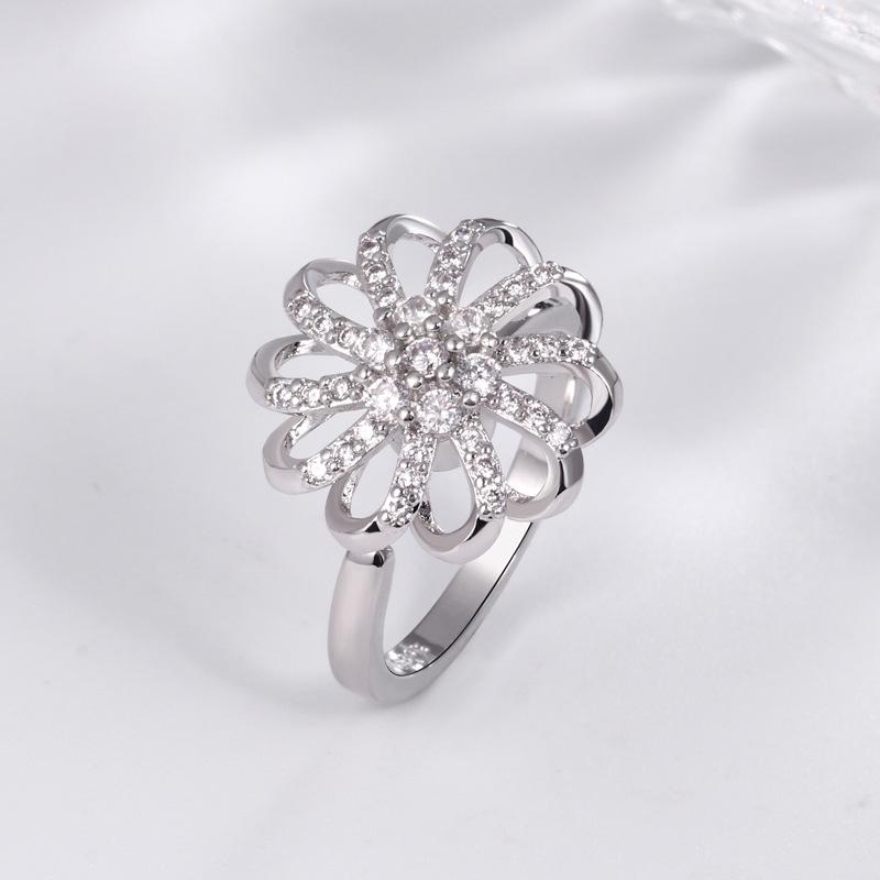 European & American Style Windmill Rotating Ring: Women s Fashion Openwork Accessory for Good Luck & Reduced Anxiety Adjustable Open
European & American Style Windmill Rotating Ring: Women s Fashion Openwork Accessory for Good Luck & Reduced Anxiety Adjustable Open