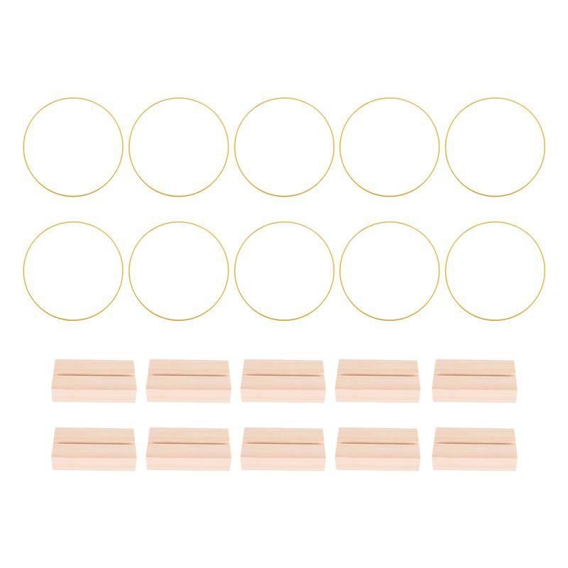AEE4-10 PCS 12 Inch Metal Floral Hoop Centerpieces For Table, Metal Wreath Ring With 10 PCS Place Card Holders For Wedding
AEE4-10 PCS 12 Inch Metal Floral Hoop Centerpieces For Table, Metal Wreath Ring With 10 PCS Place Card Holders For Wedding