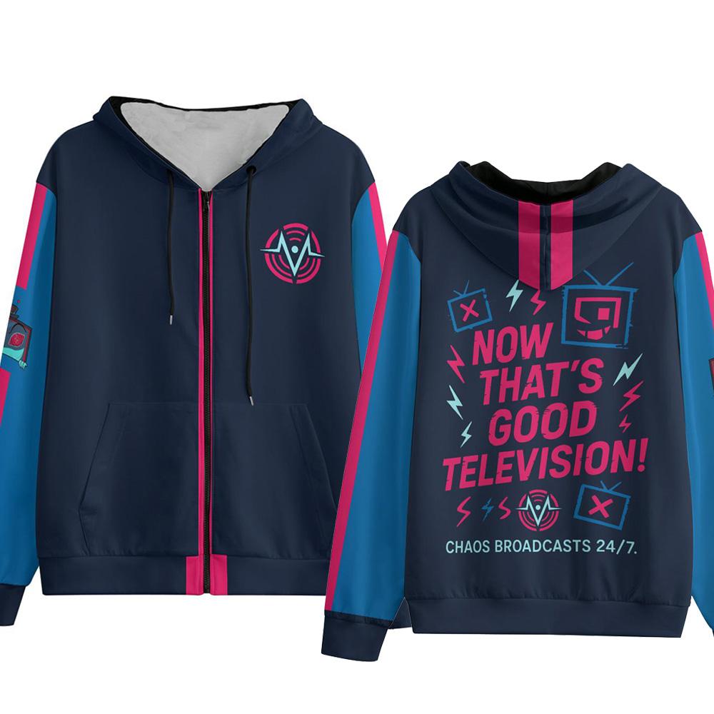 Zip-up Hoodies Helluva Boss HazbinHotel Anime Cosplay Sweatshirts Zipper Long Sleeve Unisex Fashion Hooded Clothes XXXL
Zip-up Hoodies Helluva Boss HazbinHotel Anime Cosplay Sweatshirts Zipper Long Sleeve Unisex Fashion Hooded Clothes XXXL