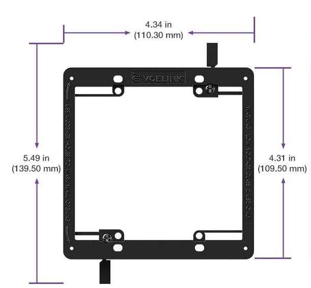 American Single-Gang Multi-Function Brush Cable Pass-Through Wall Socket, 120 Panel, 116x114
American Single-Gang Multi-Function Brush Cable Pass-Through Wall Socket, 120 Panel, 116x114