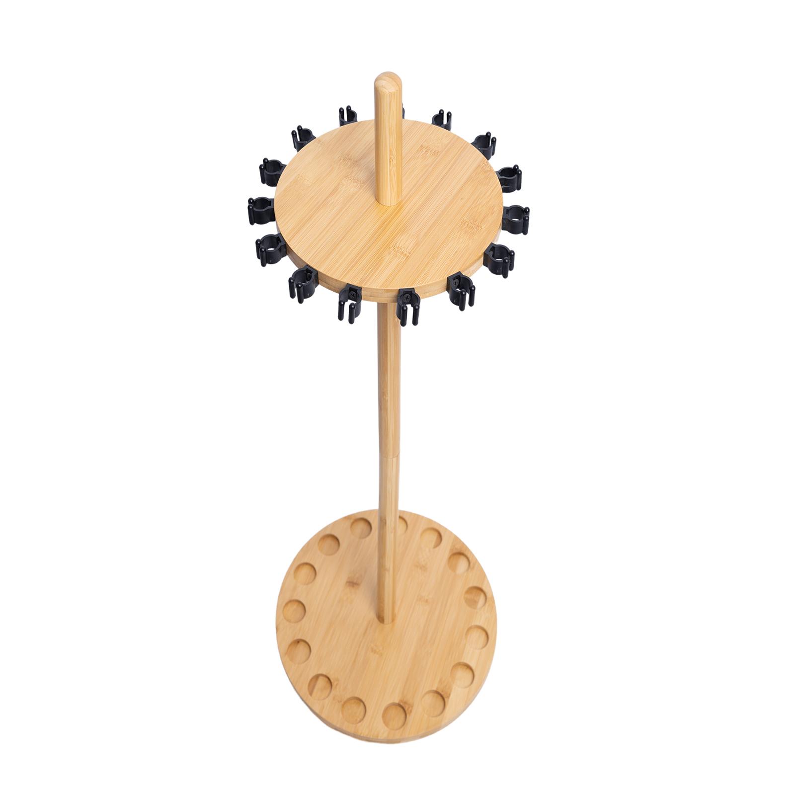 Fishing Pole Rod Racks—Floor Stand Bamboo Round rods holder for 15 Fishing Poles
Fishing Pole Rod Racks—Floor Stand Bamboo Round rods holder for 15 Fishing Poles