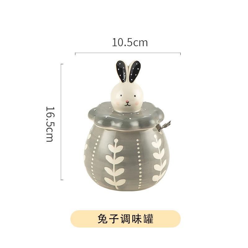 Cute Cartoon Animals Such As Rabbit Roosters Adorable Pig Seasoning Jar Household Kitchen Salt Jar Kitchen Coarse Grains Storage
Cute Cartoon Animals Such As Rabbit Roosters Adorable Pig Seasoning Jar Household Kitchen Salt Jar Kitchen Coarse Grains Storage