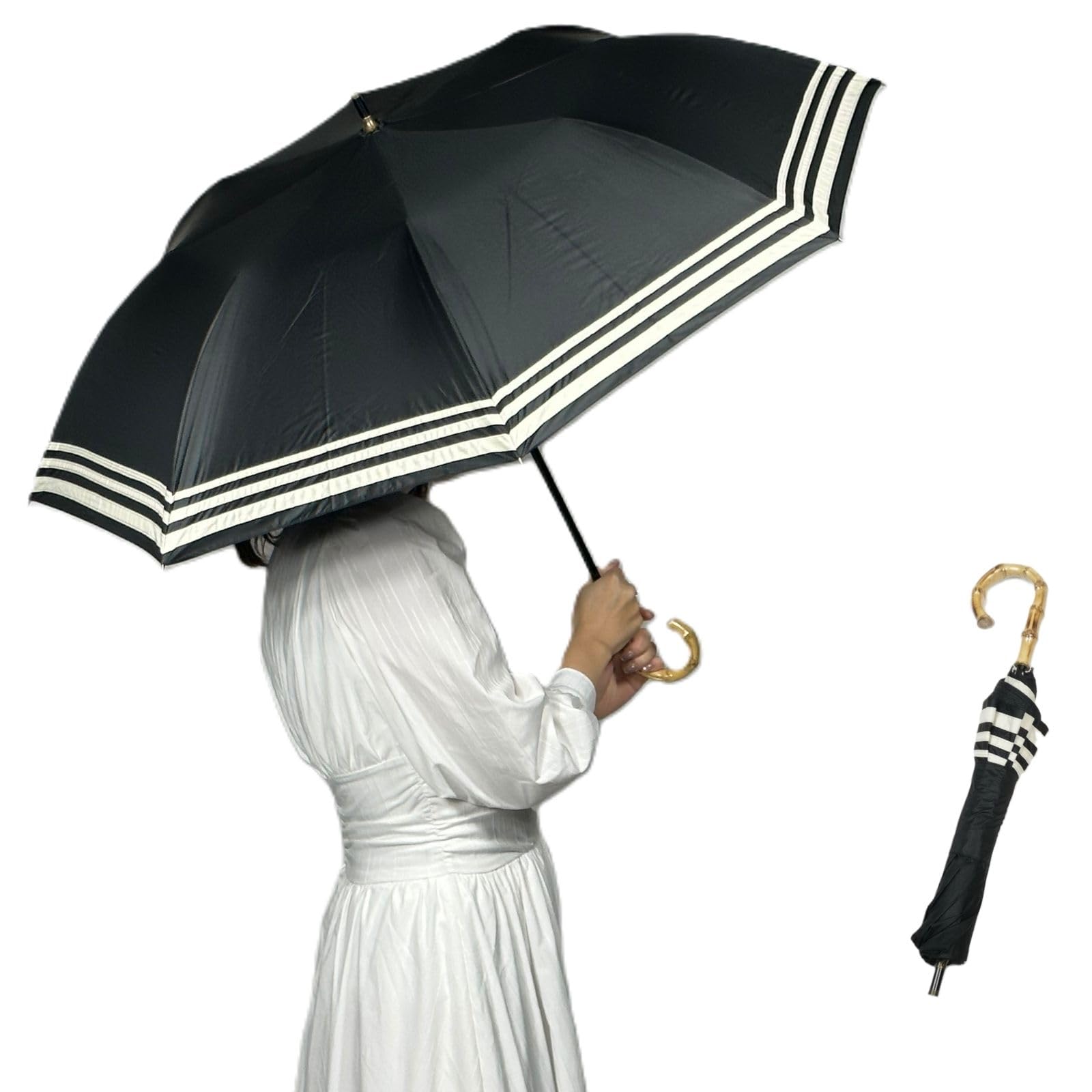 SUGITA Легкий складной зонт от дождя, УФ-лучей, солнца, в морскую полоску, бамбуковая ручка, короткий широкий 27393BK Женский, Зонт от солнца, Зонт, 99,9% защита, 99,99% чёрный
SUGITA Легкий складной зонт от дождя, УФ-лучей, солнца, в морскую полоску, бамбуковая ручка, короткий широкий 27393BK Женский, Зонт от солнца, Зонт, 99,9% защита, 99,99% чёрный