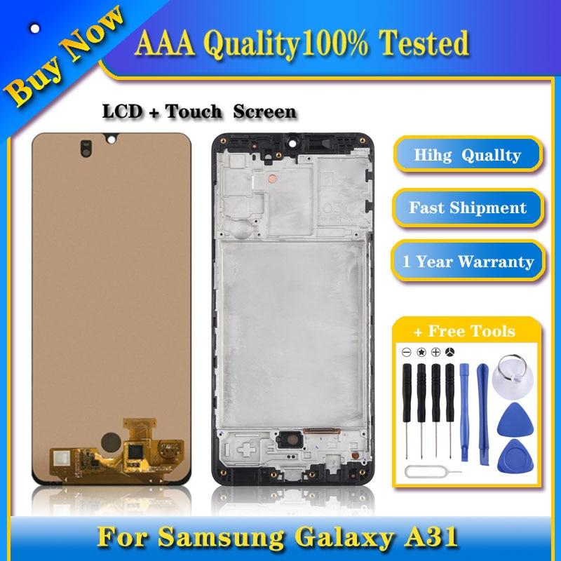 100% протестированный оригинальный ЖК-экран Super OLED для дигитайзера Samsung Galaxy A31 SM-A315 в полной сборке с рамой (Черный)
100% протестированный оригинальный ЖК-экран Super OLED для дигитайзера Samsung Galaxy A31 SM-A315 в полной сборке с рамой (Черный)