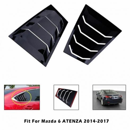 Fit For Mazda 6 Atenza 2014-2017 Black ABS Side Window Louver Sun Shade Cover
Fit For Mazda 6 Atenza 2014-2017 Black ABS Side Window Louver Sun Shade Cover