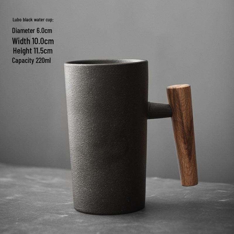 Керамическая кофейная кружка в ретро японском стиле - Креативный подарок 301-400ml чёрный
Керамическая кофейная кружка в ретро японском стиле - Креативный подарок 301-400ml чёрный