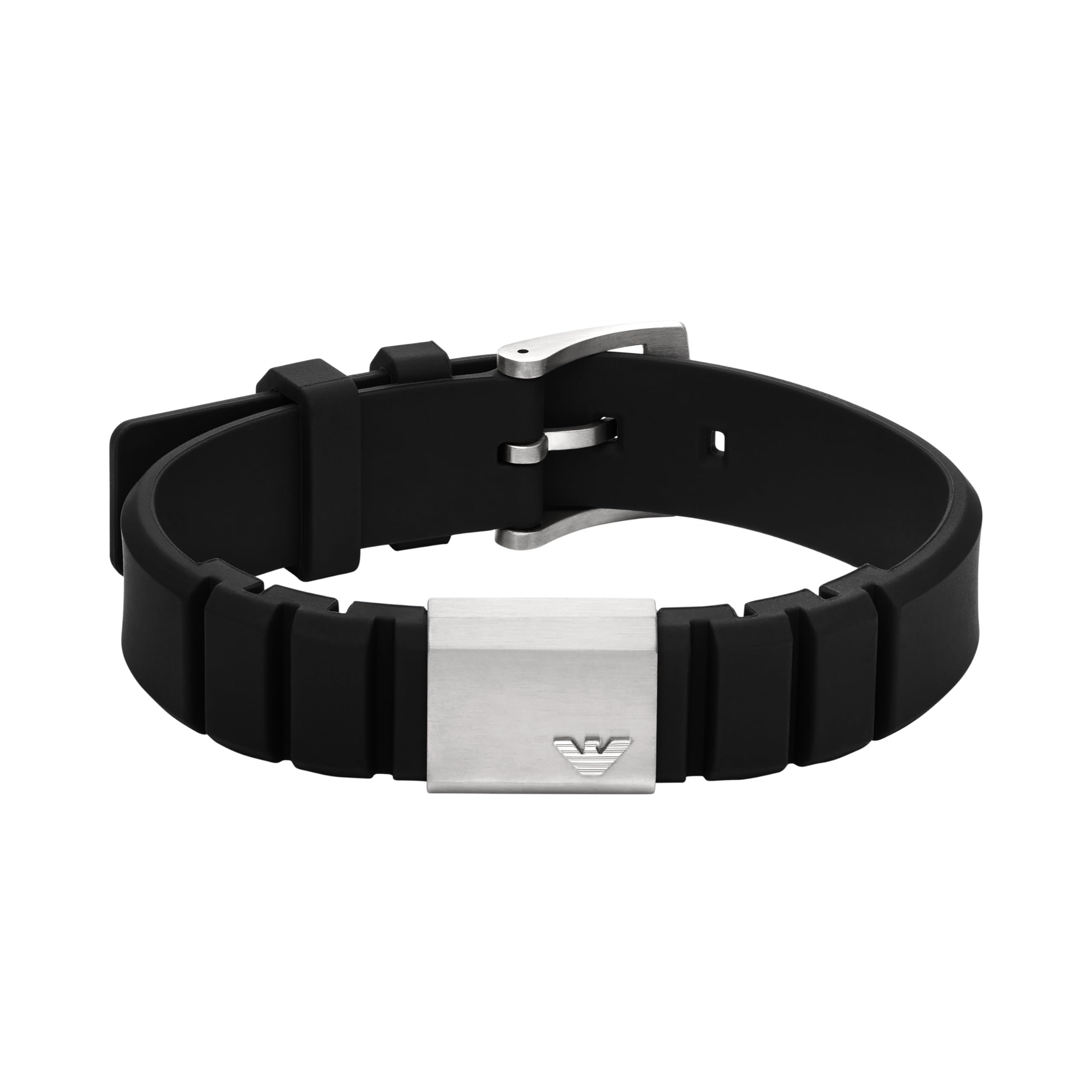 Emporio Armani Black Silicone Silver Stainless Steel ID Bracelet One Silicone Stainless No Men s (ModelEGS3079040), Size, Steel, Jewels. ,
Emporio Armani Black Silicone Silver Stainless Steel ID Bracelet One Silicone Stainless No Men s (ModelEGS3079040), Size, Steel, Jewels. ,