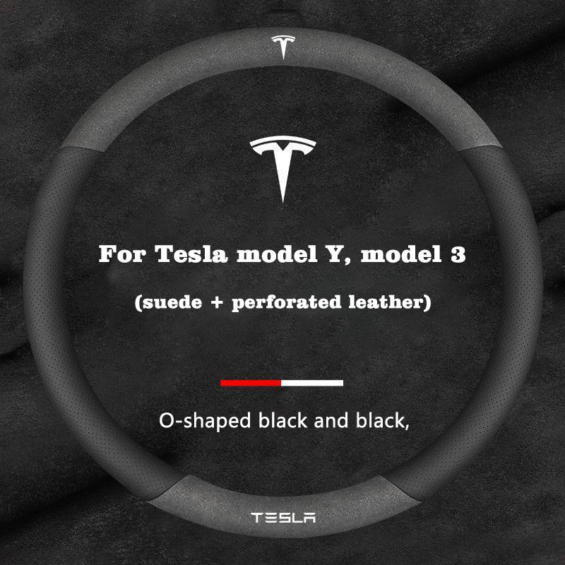 Car Steering Wheel Cover For Tesla Model Y Model 3 Model S Model X Roadster 2019-2026 interior Steering Wheel Parts Accessories
Car Steering Wheel Cover For Tesla Model Y Model 3 Model S Model X Roadster 2019-2026 interior Steering Wheel Parts Accessories