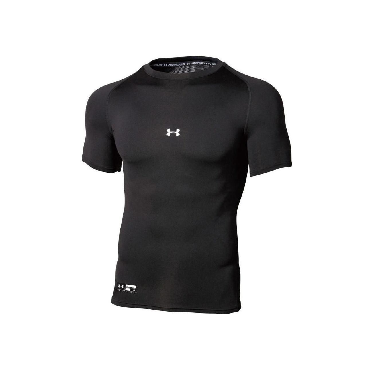 Чоловіча футболка з коротким рукавом Under Armour Ua Heat Gear з однотонним логотипом, компресійна, з круглим вирізом, Чорна 1358643-001 M
Чоловіча футболка з коротким рукавом Under Armour Ua Heat Gear з однотонним логотипом, компресійна, з круглим вирізом, Чорна 1358643-001 M