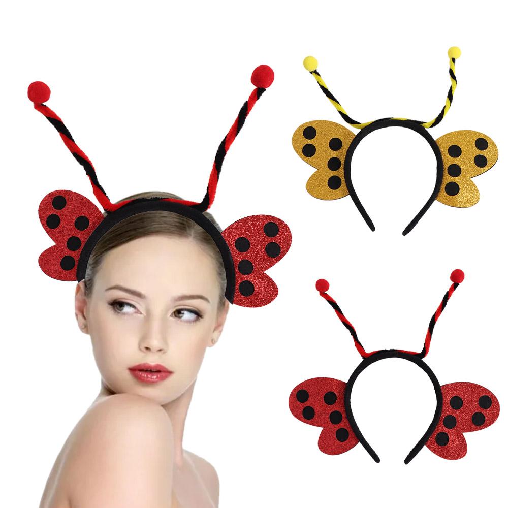 Korean Style Bee Headband Photo Props Butterfly Hair Hoop Halloween Hairband Role Play Costume червоний
Korean Style Bee Headband Photo Props Butterfly Hair Hoop Halloween Hairband Role Play Costume червоний