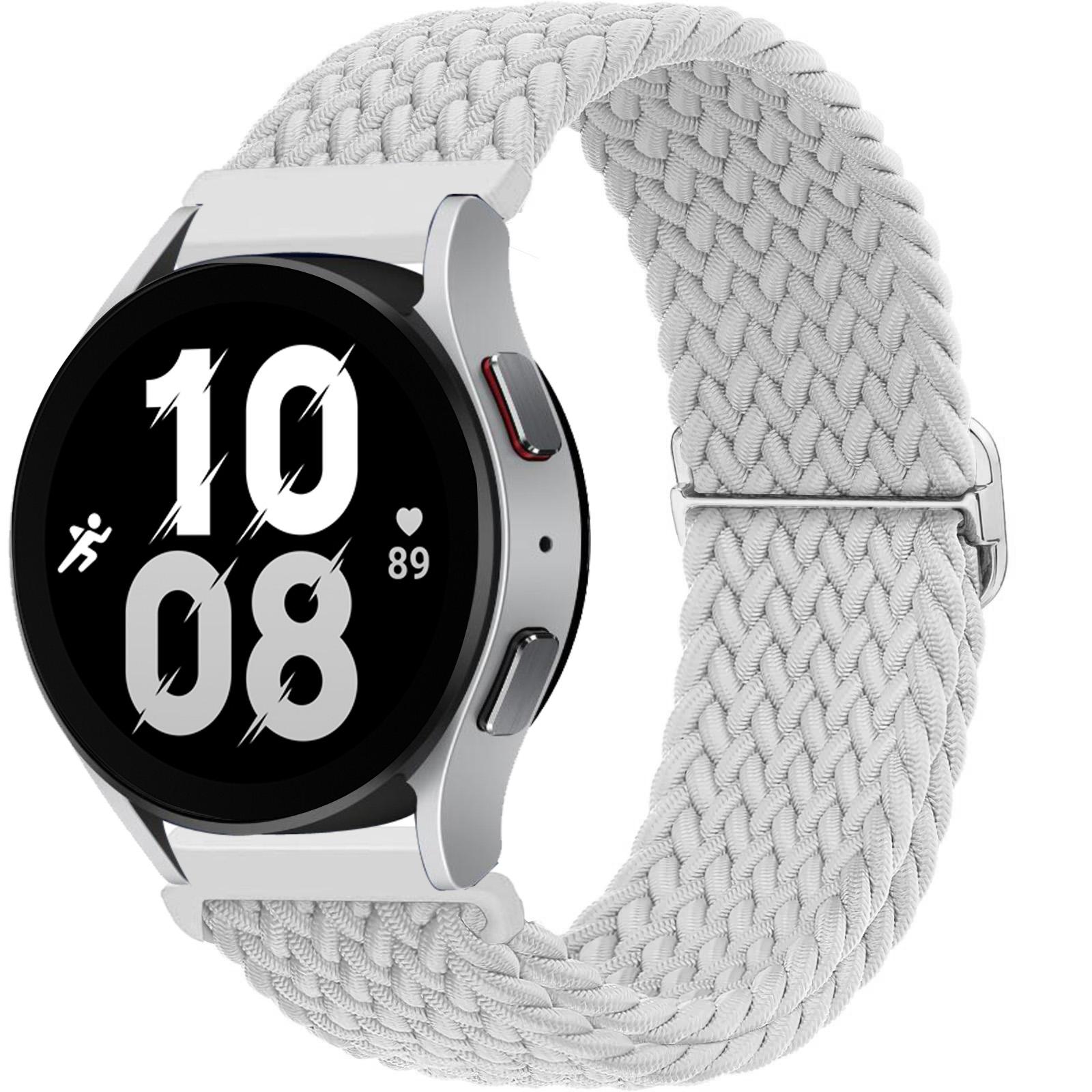 20mm 22mm Strap For Samsung Galaxy Watch 6/4 Classic/5 pro/active 2 Elastic Braided Solo bracelet Huawei watch GT 2e pro 4 band Galaxy watch 3 45mm білий
20mm 22mm Strap For Samsung Galaxy Watch 6/4 Classic/5 pro/active 2 Elastic Braided Solo bracelet Huawei watch GT 2e pro 4 band Galaxy watch 3 45mm білий