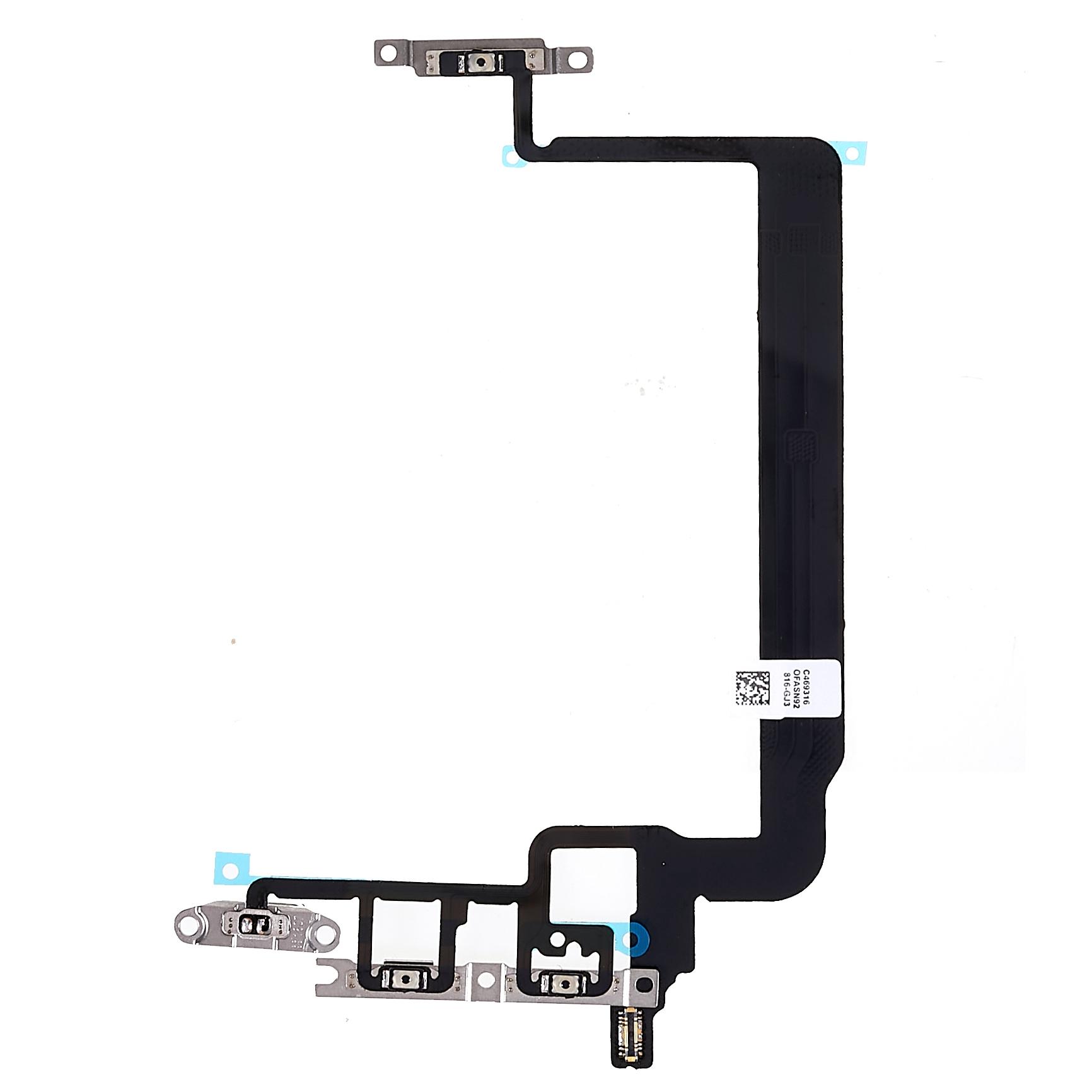 For iPhone 13 Pro Max 6.7 inch Power On/Off and Volume Flex Cable Replacement Part (without Logo) Type A
For iPhone 13 Pro Max 6.7 inch Power On/Off and Volume Flex Cable Replacement Part (without Logo) Type A