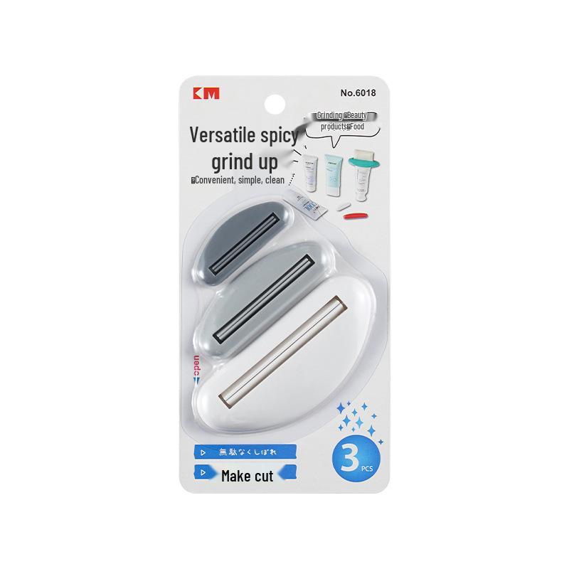 Japan KM Multi-use Dispenser: Toothpaste, Facial Cleanser & Hand Cream Squeezer for Home – Available in Large, Medium, Small Sizes
Japan KM Multi-use Dispenser: Toothpaste, Facial Cleanser & Hand Cream Squeezer for Home – Available in Large, Medium, Small Sizes