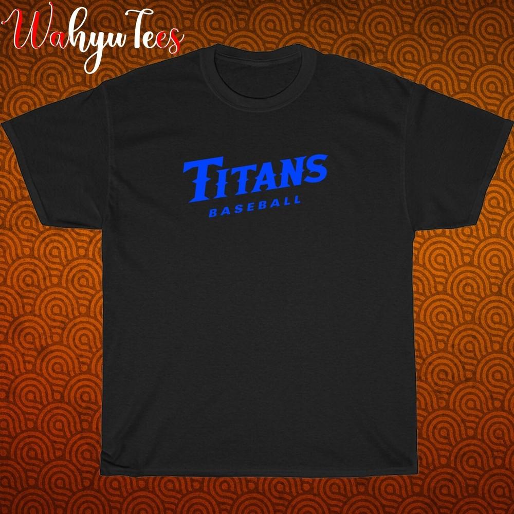 New! Titans baseball Logo Black Grey Navy White Size S-5XL Unisex T-Shirt 2XL
New! Titans baseball Logo Black Grey Navy White Size S-5XL Unisex T-Shirt 2XL
