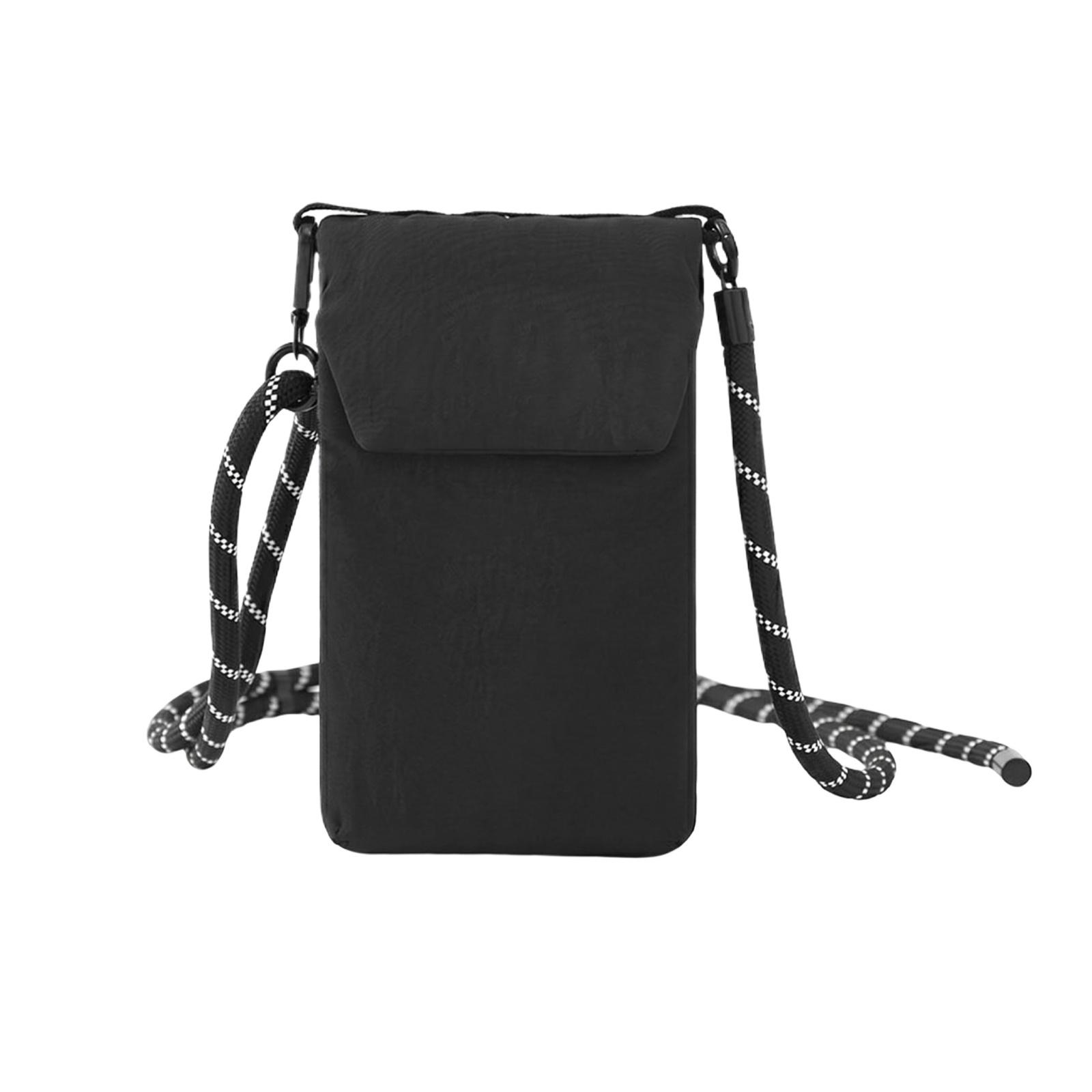 Casual Small Crossbody Bag with Adjustable Rope Strap Vertical Design for Mobile Phone and Small Item Storage Lightweight and Versatile one size чёрный
Casual Small Crossbody Bag with Adjustable Rope Strap Vertical Design for Mobile Phone and Small Item Storage Lightweight and Versatile one size чёрный