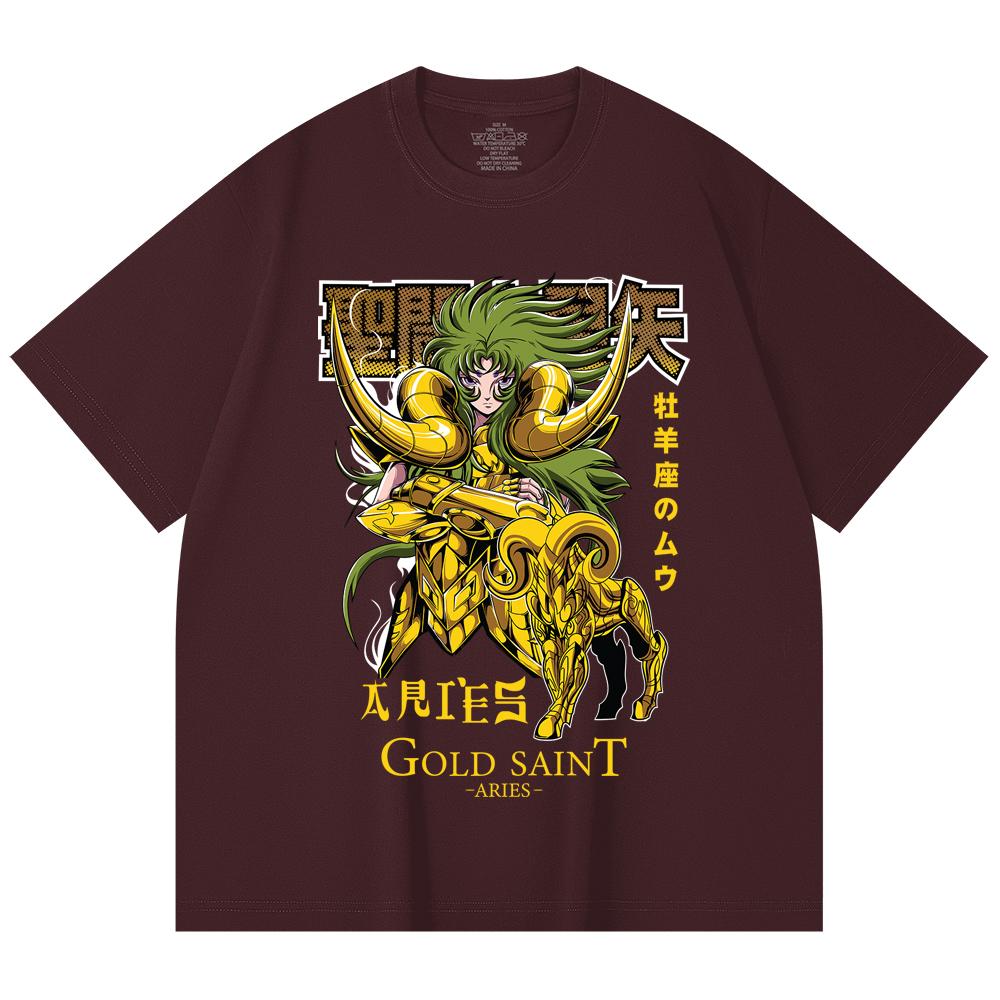 230 Gsm 100% Cotton Saint Seiya V19 Aries Print Unisex Heavy Cotton T Shirt 2XL вина червоного кольору
230 Gsm 100% Cotton Saint Seiya V19 Aries Print Unisex Heavy Cotton T Shirt 2XL вина червоного кольору