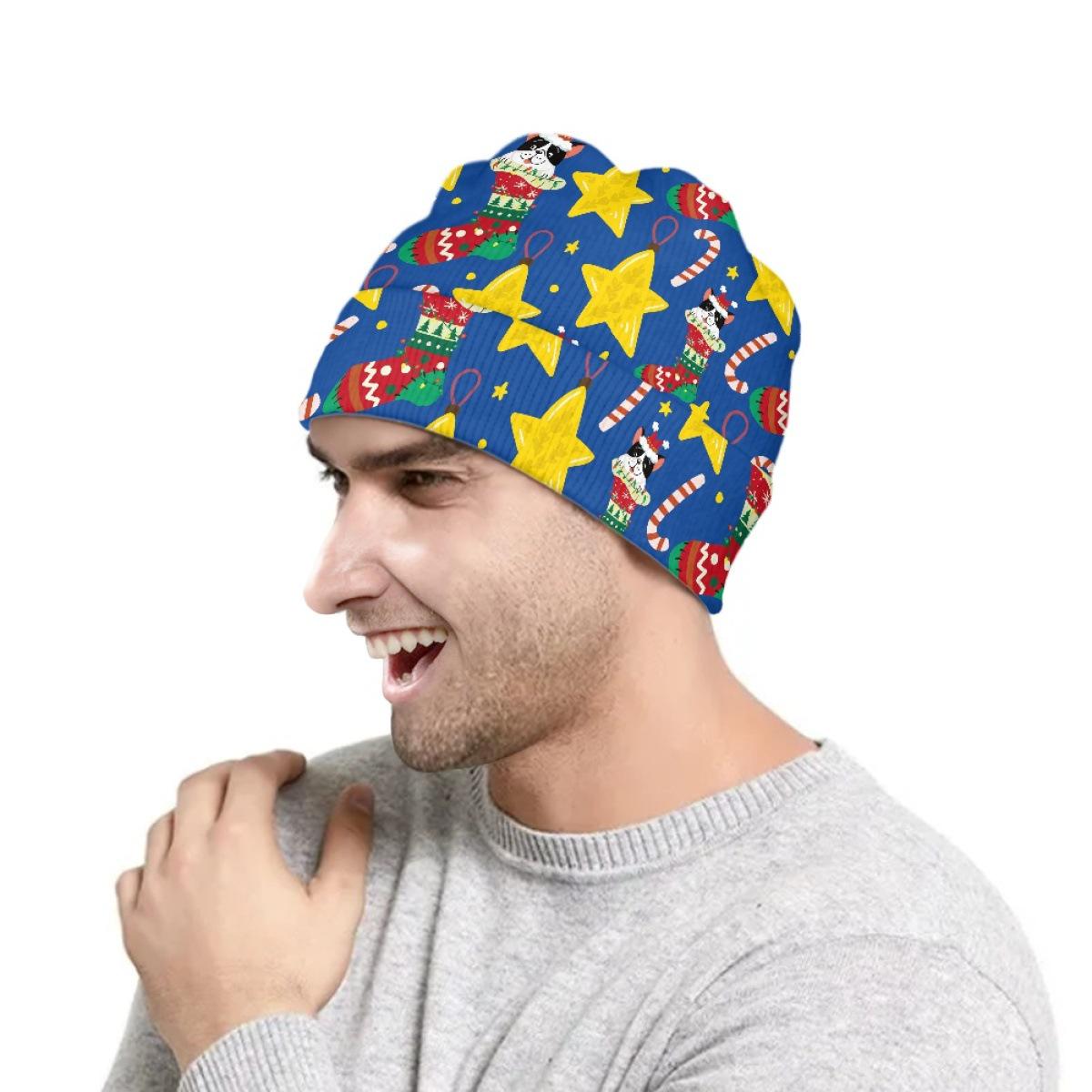 Унисекс Взрослая Теплая Зимняя Вязаная Рождественская Шапка Child 22*22cm
Унисекс Взрослая Теплая Зимняя Вязаная Рождественская Шапка Child 22*22cm