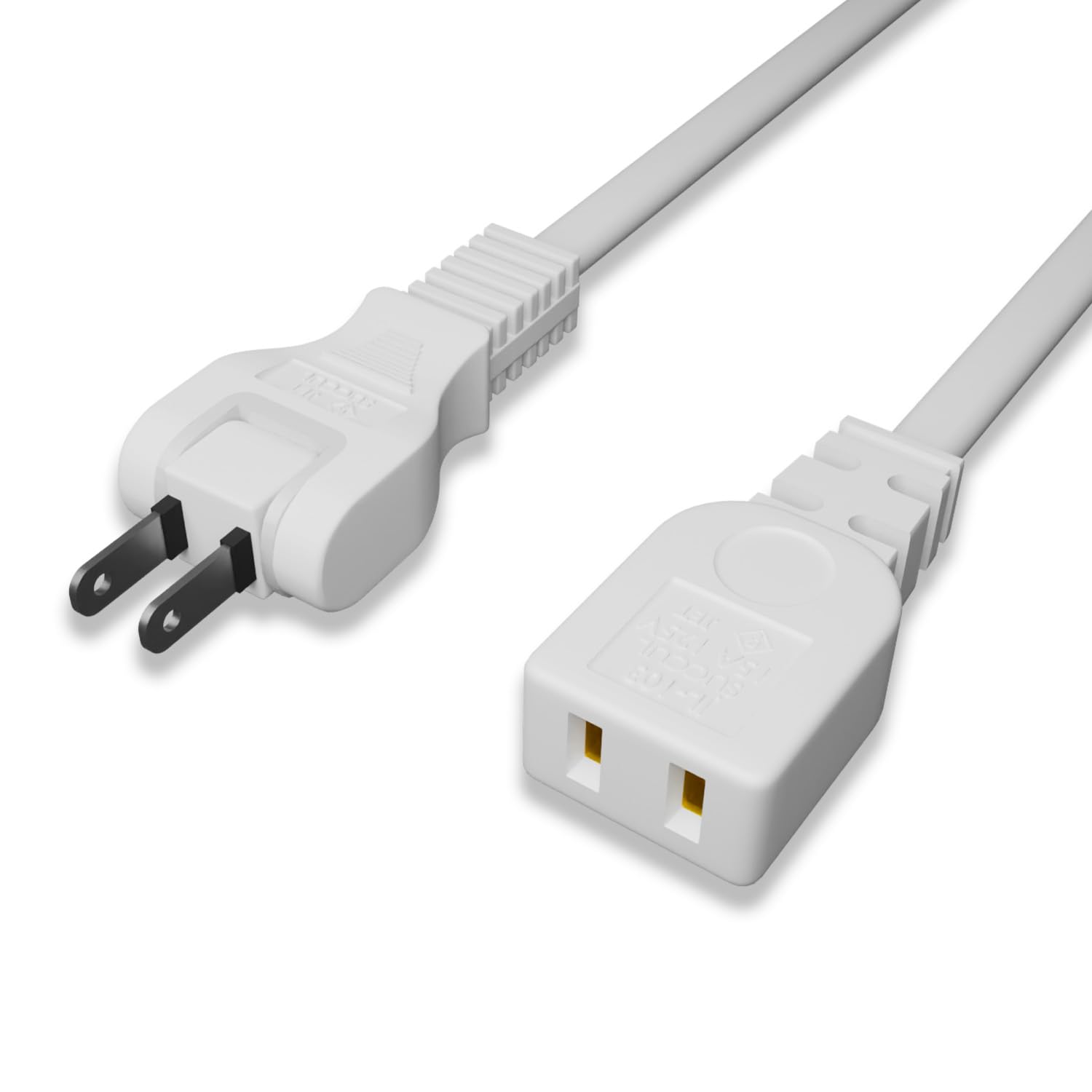 KOZATO Power Extension Cord 5m 15A Up to 1500W PSE Compatible Power Cord Extension Cable Indoor Use Power Extension 2 Core White (5M)
KOZATO Power Extension Cord 5m 15A Up to 1500W PSE Compatible Power Cord Extension Cable Indoor Use Power Extension 2 Core White (5M)