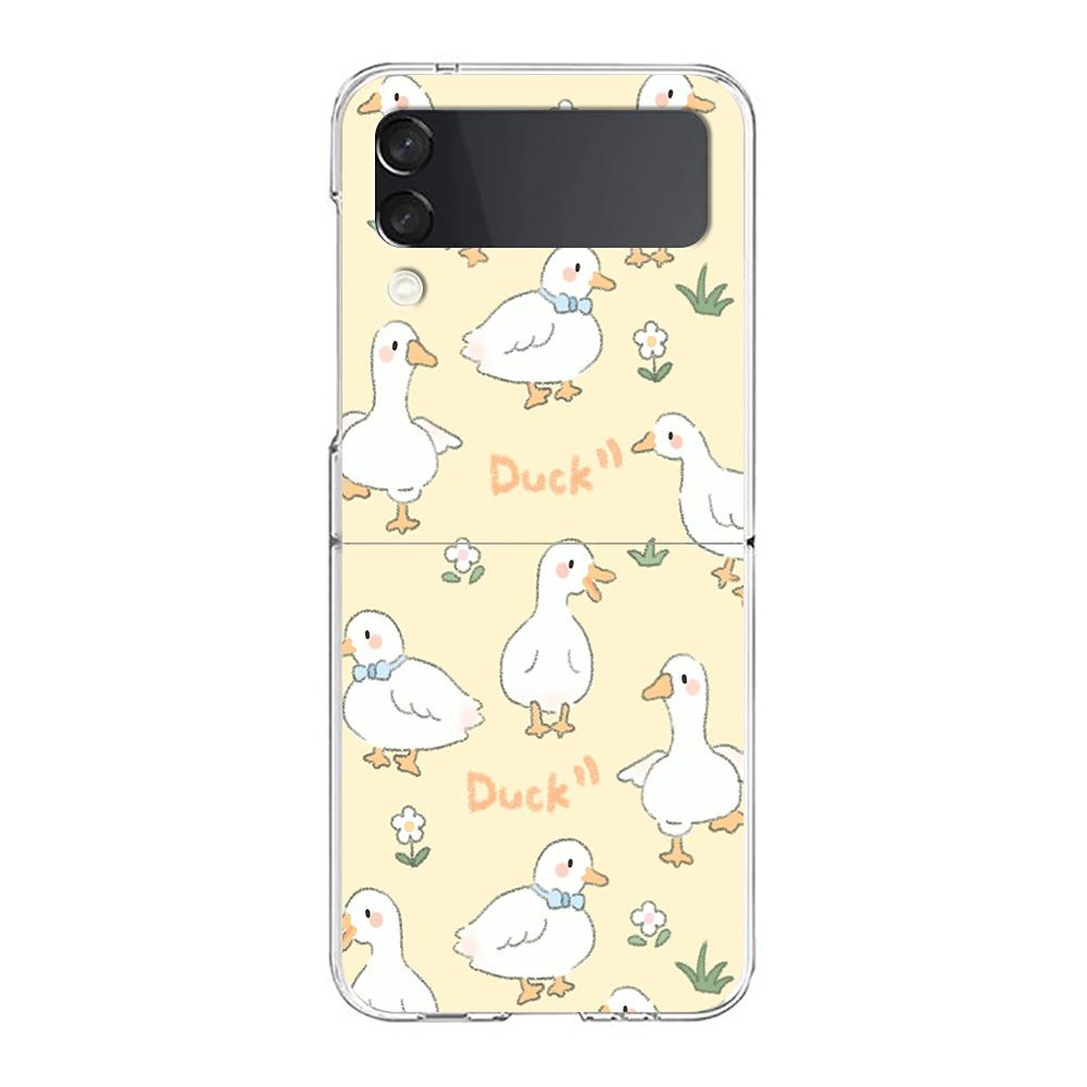 Cartoon Duck Goose Game Phone Case For Samsung Galaxy Z Flip 3 4 5 Hard Folding Clear PC Bumper For Samsung Z Flip3 Back Cover Galaxy Z Flip 4
Cartoon Duck Goose Game Phone Case For Samsung Galaxy Z Flip 3 4 5 Hard Folding Clear PC Bumper For Samsung Z Flip3 Back Cover Galaxy Z Flip 4