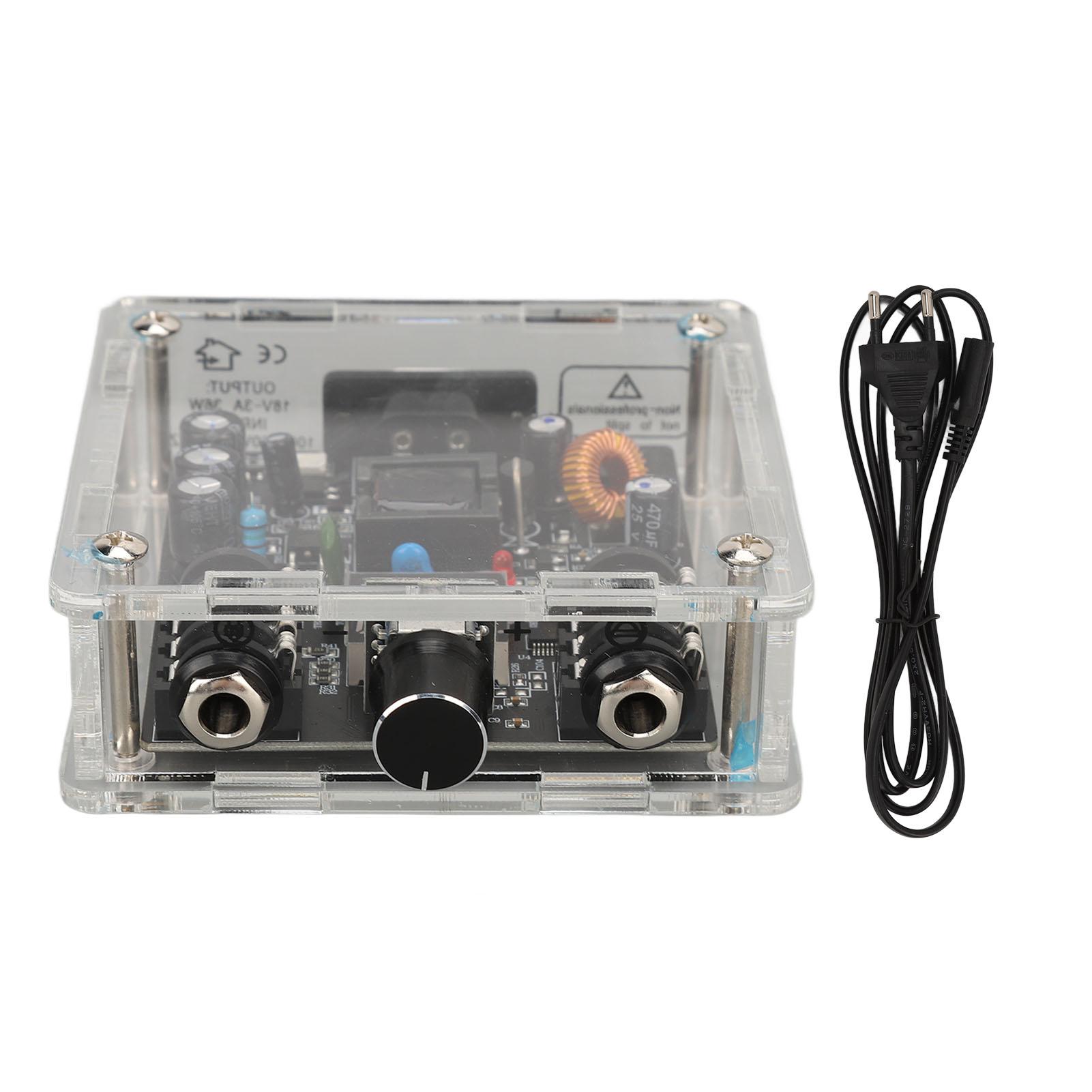Tattoo Power Supply LED 2 Modes 0‑18V Adjustable Accurate Voltage Digital Display Tattoo Supplies US Plug
Tattoo Power Supply LED 2 Modes 0‑18V Adjustable Accurate Voltage Digital Display Tattoo Supplies US Plug
