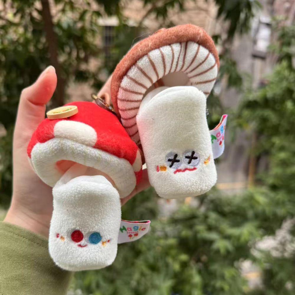 Collection Cartoon Mushroom Key Ring Fluffy Plush Coin Purse Hanging Decorations червоний
Collection Cartoon Mushroom Key Ring Fluffy Plush Coin Purse Hanging Decorations червоний
