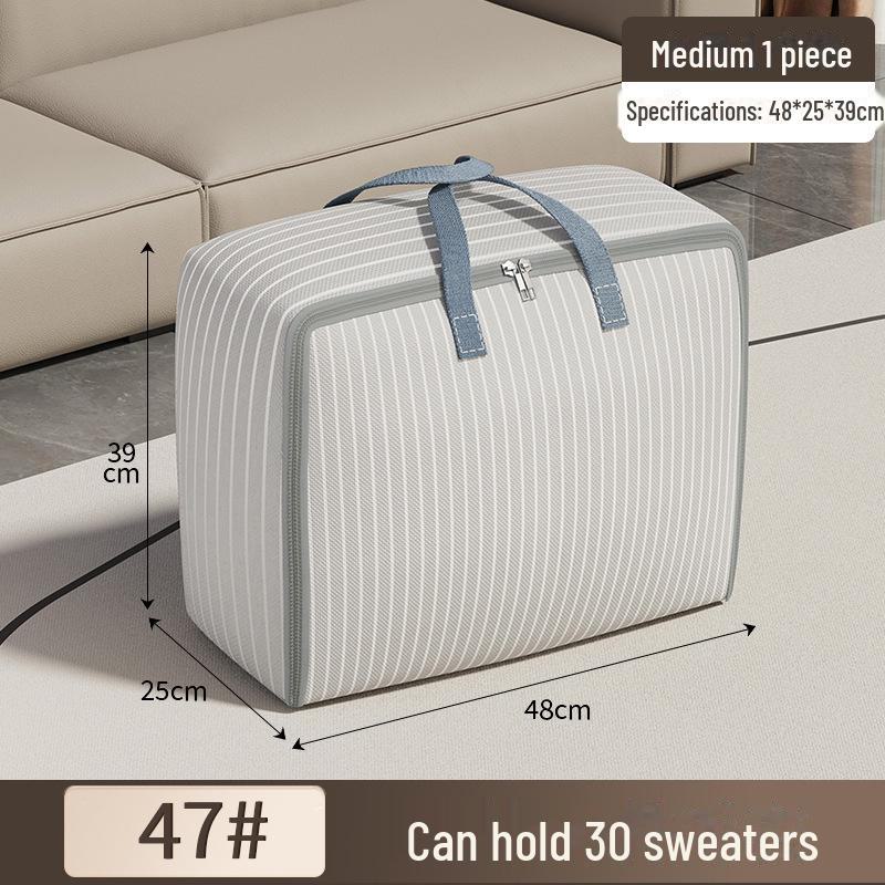 Прочная сумка из ткани Оксфорд для хранения одежды и одеял
Прочная сумка из ткани Оксфорд для хранения одежды и одеял