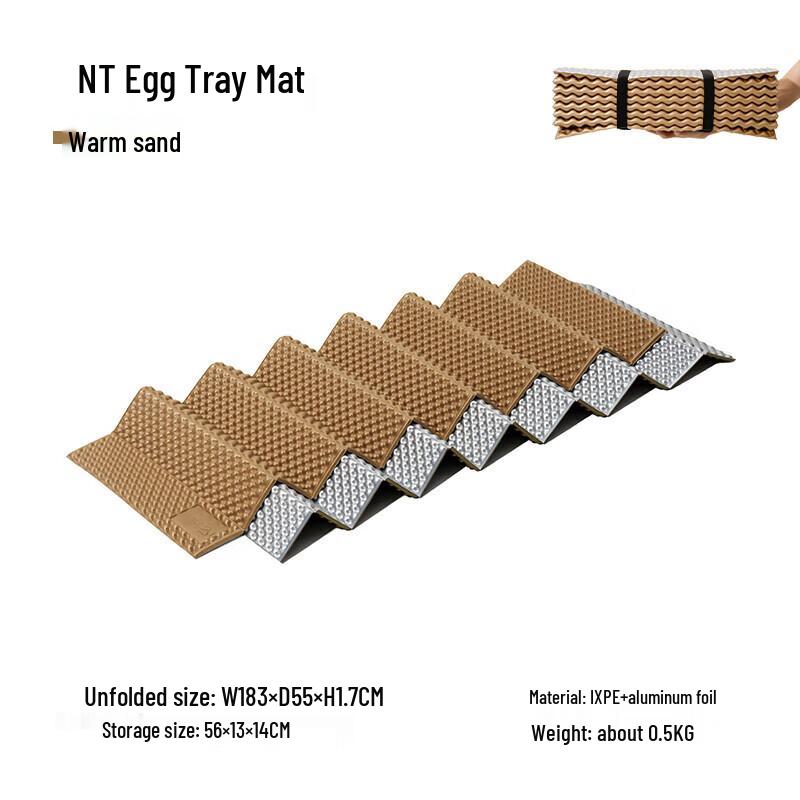 Mobigarden Egg Slot Camping Mat One Size
Mobigarden Egg Slot Camping Mat One Size