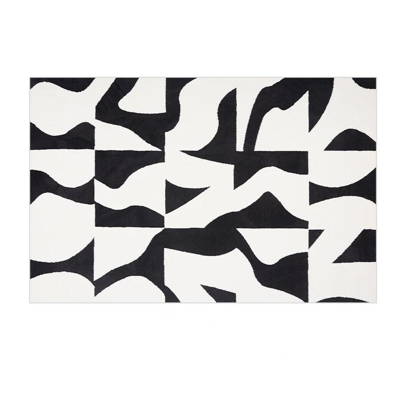 Nordic Minimalist Black White Striped Area Rug for Living Room under Sofa Bedroom Machine Washable Soft Floor Mat 80x120cm
Nordic Minimalist Black White Striped Area Rug for Living Room under Sofa Bedroom Machine Washable Soft Floor Mat 80x120cm