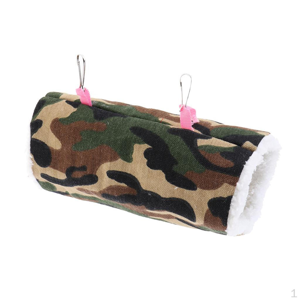 Tunnel Sleeping Bed Swing Hanging Cage Toys Cave for Squirrel Hamster Chinchilla Guinea Camo
Tunnel Sleeping Bed Swing Hanging Cage Toys Cave for Squirrel Hamster Chinchilla Guinea Camo
