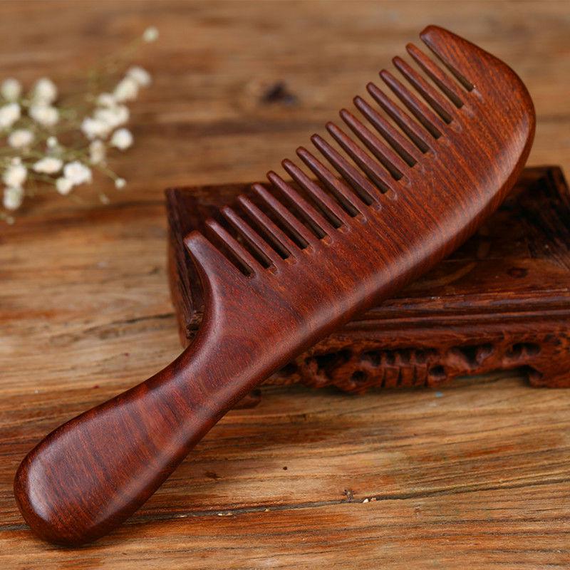 Green Sandalwood Long Handle Comb for Straight & Curly Hair - Traditional Wooden Craft Gift
Green Sandalwood Long Handle Comb for Straight & Curly Hair - Traditional Wooden Craft Gift