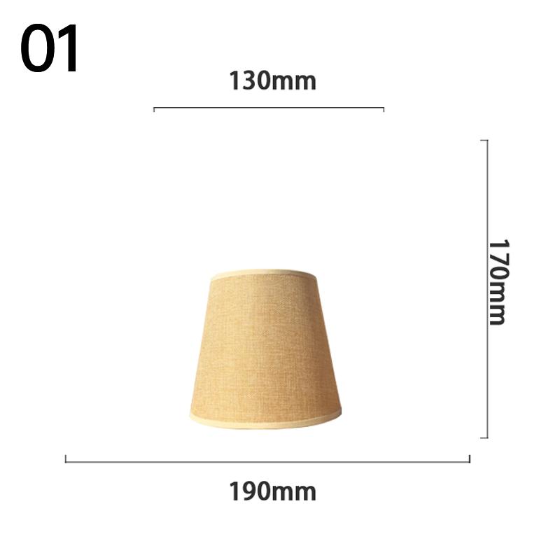 Table Lamp Shade Retro Linen Fabric Lampshade Bedroom Bedside Lamp Studies Hotel Wall Lamp Lampshade Floor Light Cover E27
Table Lamp Shade Retro Linen Fabric Lampshade Bedroom Bedside Lamp Studies Hotel Wall Lamp Lampshade Floor Light Cover E27