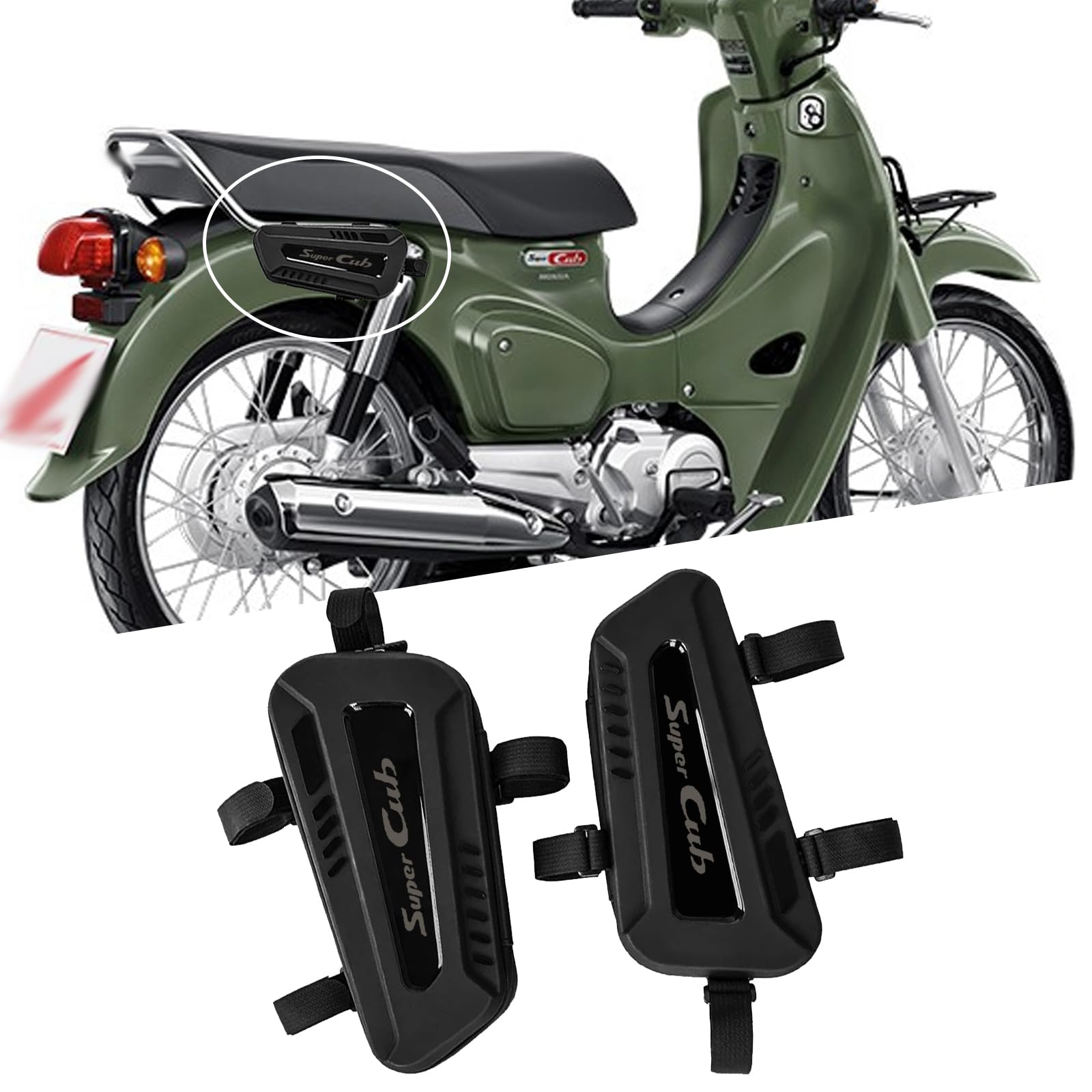 HUANGCJCJ Для Super Cub 50/110 Super Cub C125 Жорстка бічна підвісна сумка Водонепроникна Трикутна small size
HUANGCJCJ Для Super Cub 50/110 Super Cub C125 Жорстка бічна підвісна сумка Водонепроникна Трикутна small size