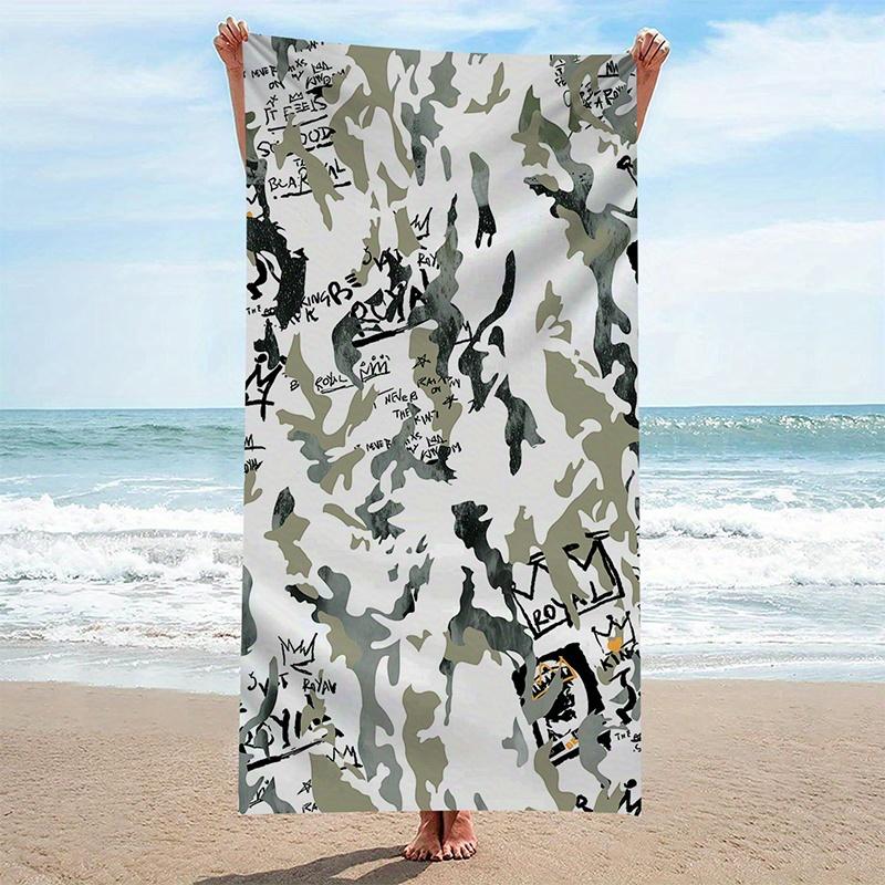 Beach Towel Camouflage Pattern Sun Protection Windproof Suitable For Swimming Pool Camping Travel Blanket W30*H60(CM)
Beach Towel Camouflage Pattern Sun Protection Windproof Suitable For Swimming Pool Camping Travel Blanket W30*H60(CM)