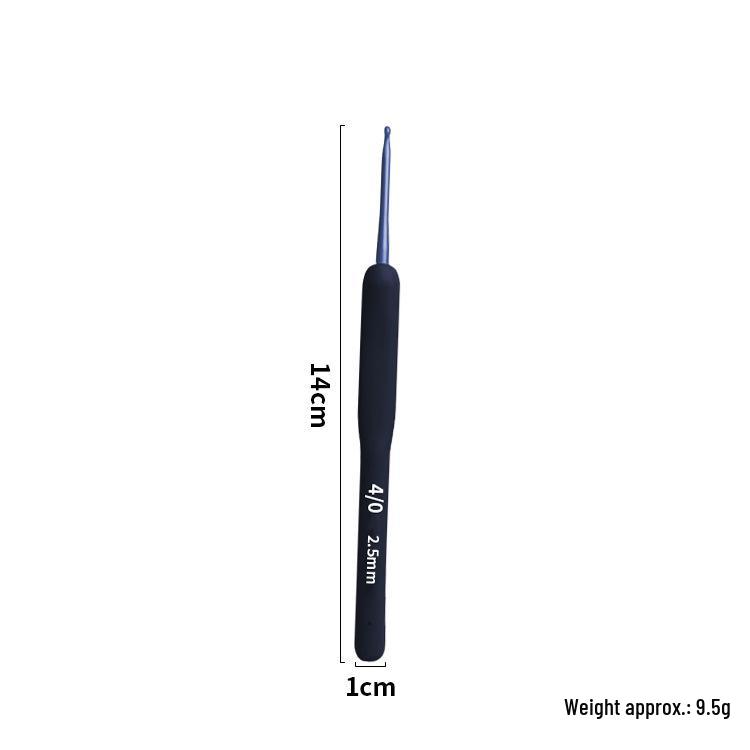 Blue Silicone Handle Crochet Hook Set - Soft Grip Yarn & Sweater Knitting Tools
Blue Silicone Handle Crochet Hook Set - Soft Grip Yarn & Sweater Knitting Tools
