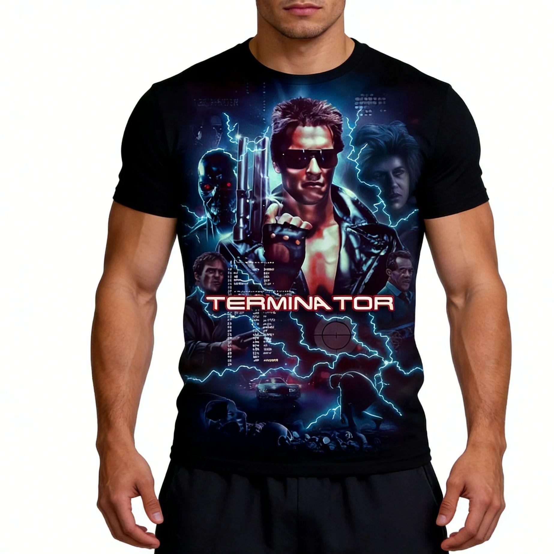 Terminator 3D Print TShirts Men Women Casual Fashion Streetwear Oversized Short Sleeve Adult children s parent child Tshirt XL
Terminator 3D Print TShirts Men Women Casual Fashion Streetwear Oversized Short Sleeve Adult children s parent child Tshirt XL