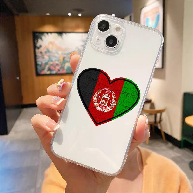 Прозрачный чехол для телефона с флагом Афганистана для iPhone 15 14 13 11 12 Pro Max X XR XS 7 8 Plus SE, роскошный чехол Funda Capa iPhone XR
Прозрачный чехол для телефона с флагом Афганистана для iPhone 15 14 13 11 12 Pro Max X XR XS 7 8 Plus SE, роскошный чехол Funda Capa iPhone XR