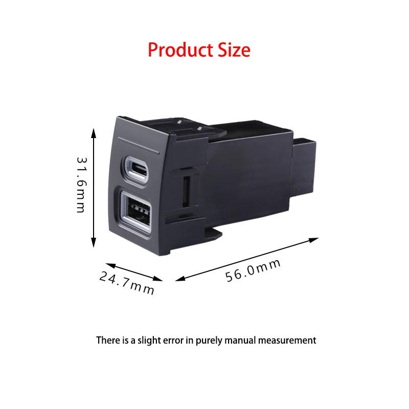 1 шт., 12 В/24 В, автомобильное зарядное устройство, двойная розетка QC3.0 PD, зарядная розетка, адаптер питания для телефона для VW Volkswagen POLO 04-11
1 шт., 12 В/24 В, автомобильное зарядное устройство, двойная розетка QC3.0 PD, зарядная розетка, адаптер питания для телефона для VW Volkswagen POLO 04-11