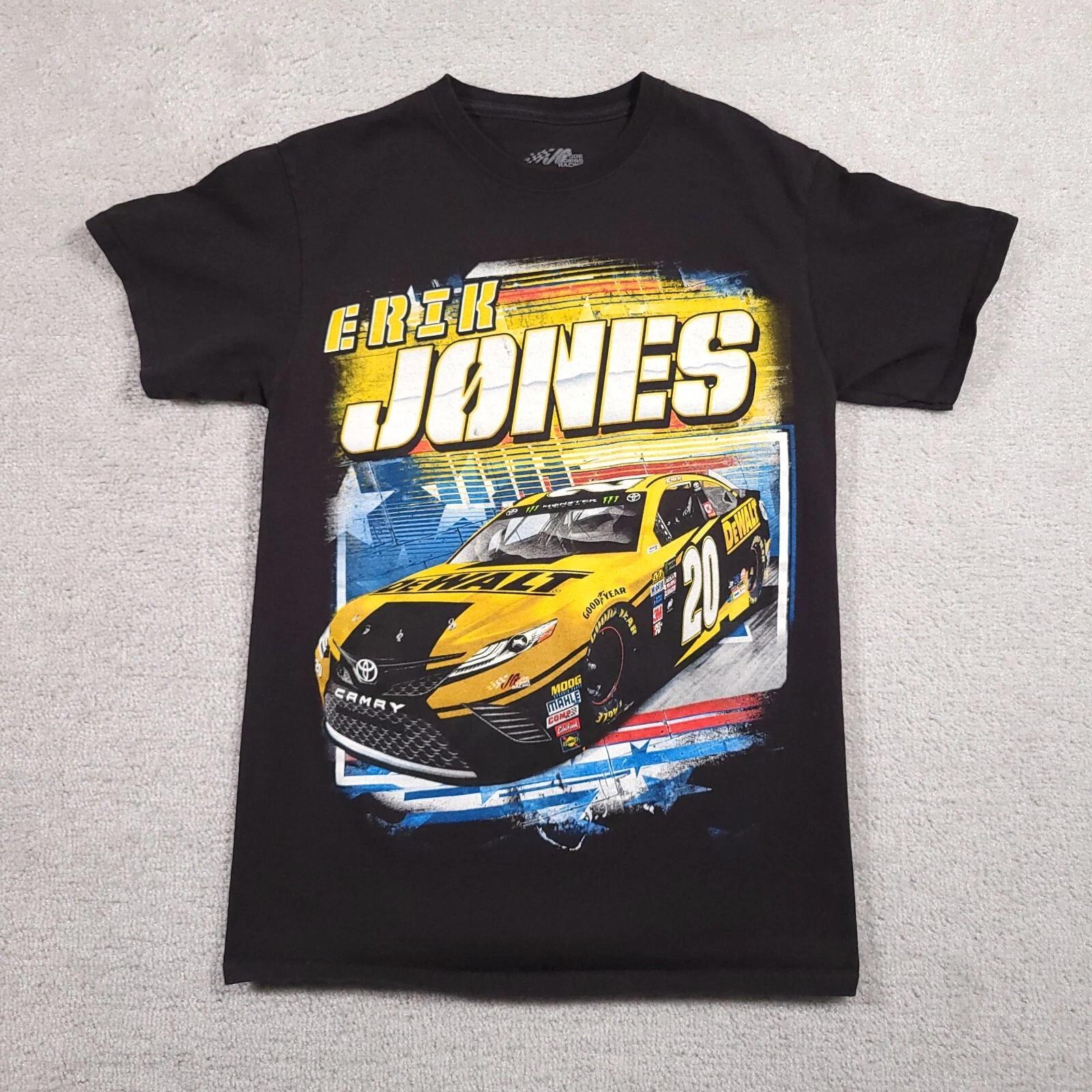 NASCAR Erik Jones Race Car Shirt Joe Gibbs Racing Mens Small Black Double-Sided 100
NASCAR Erik Jones Race Car Shirt Joe Gibbs Racing Mens Small Black Double-Sided 100