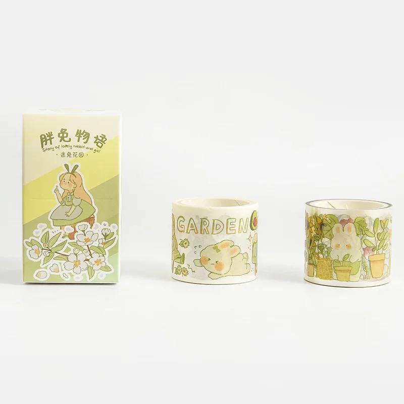 2Pcs/Box Masking Tape Washi Tapes & PET Chubby Bunny Sticky Scrapbooking Adhesive DIY Decorative Kawaii Stationery School Supply
2Pcs/Box Masking Tape Washi Tapes & PET Chubby Bunny Sticky Scrapbooking Adhesive DIY Decorative Kawaii Stationery School Supply