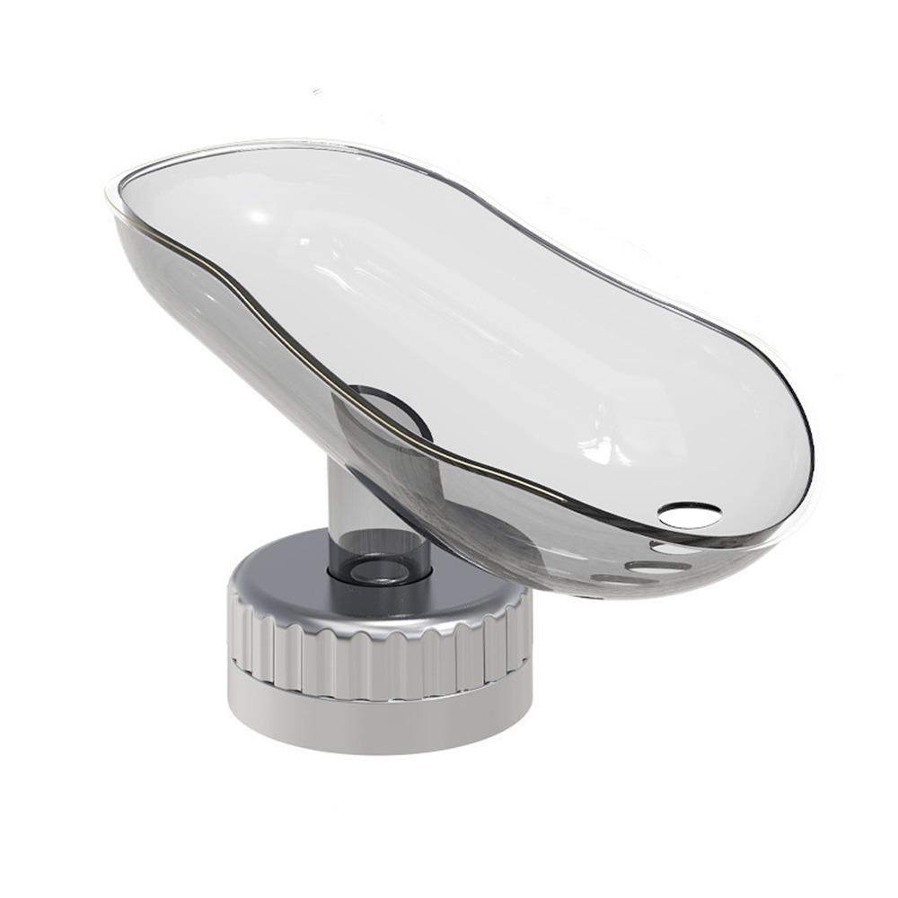 Plastic Drain Soap Box Suction Cup Sponge Tray Creative Soap Drainer for Bathroom Accessories Transparent grey
Plastic Drain Soap Box Suction Cup Sponge Tray Creative Soap Drainer for Bathroom Accessories Transparent grey
