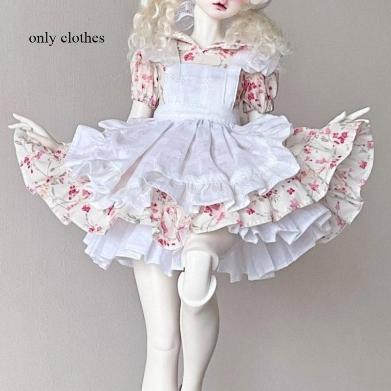 1/4 Doll s Clothes Suit for 45cm Bjd Doll (bust 19cm) Skirt+apron+skirt Support+headscarf Toys Dress Up Doll Accessories,No Doll for 45cm doll розовый
1/4 Doll s Clothes Suit for 45cm Bjd Doll (bust 19cm) Skirt+apron+skirt Support+headscarf Toys Dress Up Doll Accessories,No Doll for 45cm doll розовый