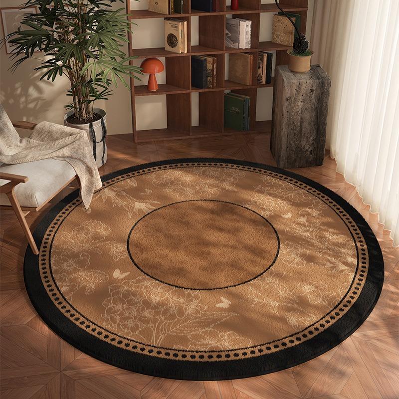Classic Checkerboard Round Rug Black and Brown Soft Non Slip Carpet for Living Room Bedroom Home Decor Floor Mat Modern Design 80cm x 80cm
Classic Checkerboard Round Rug Black and Brown Soft Non Slip Carpet for Living Room Bedroom Home Decor Floor Mat Modern Design 80cm x 80cm