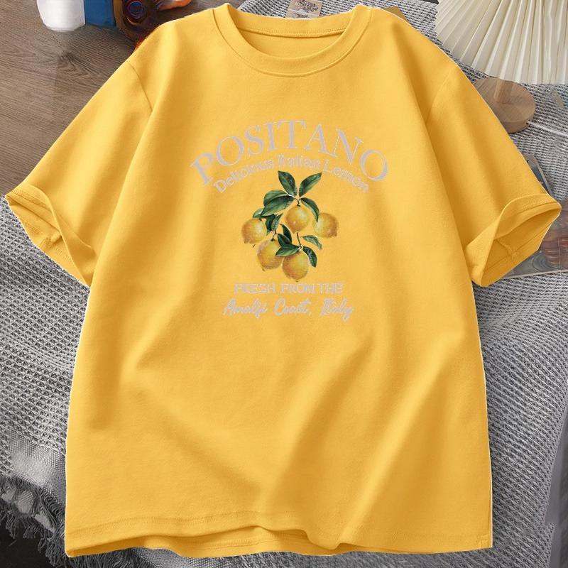 Positano Lemon Tshirt Italian Lemons Printed Cotton Women TShirt Short Sleeve Tees Oversized Tops Fashion Streetwear Unisex 4XL
Positano Lemon Tshirt Italian Lemons Printed Cotton Women TShirt Short Sleeve Tees Oversized Tops Fashion Streetwear Unisex 4XL