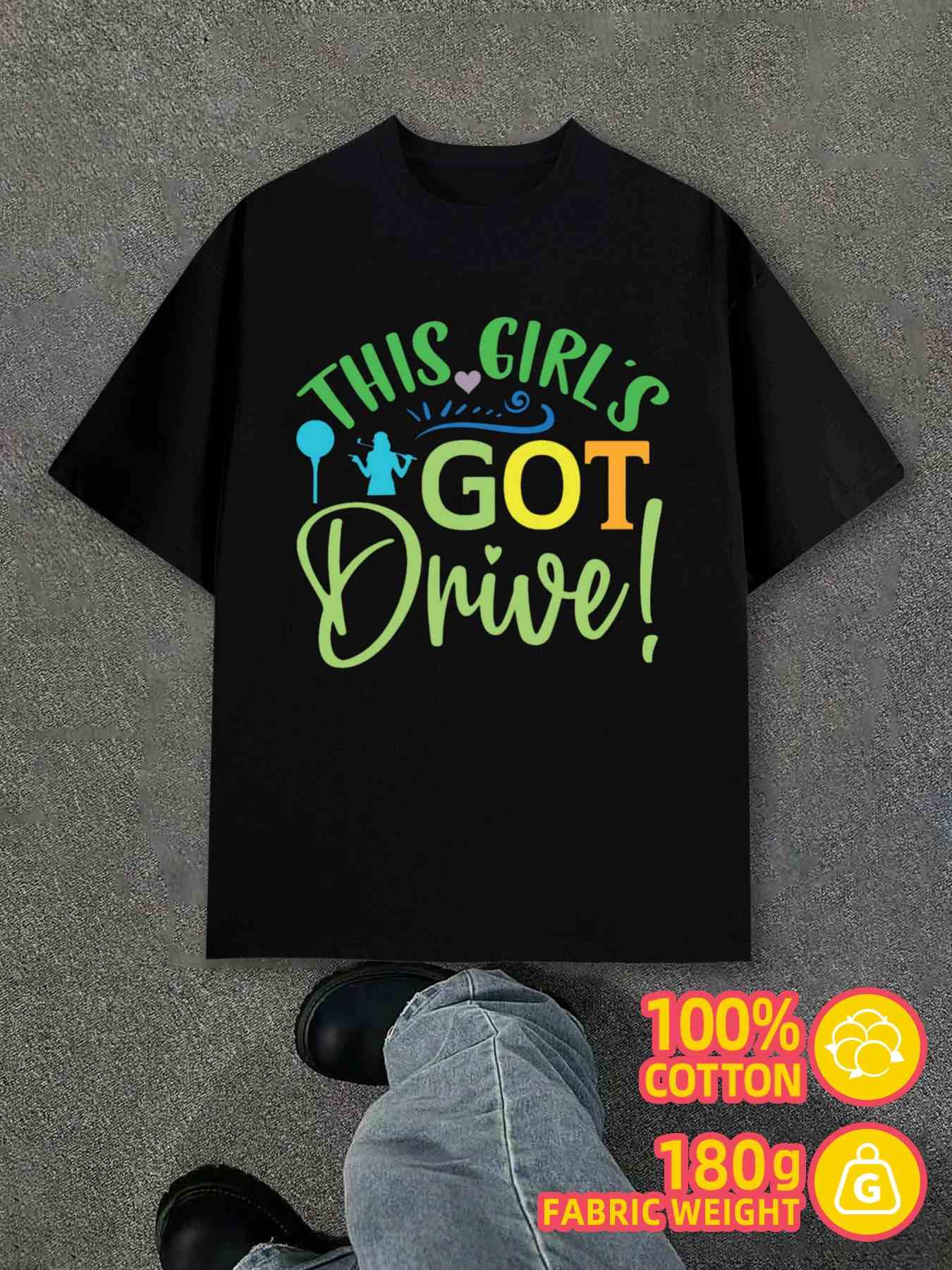 T-Shirt Y2K Drive Girl Got Shirts Black 3XL
T-Shirt Y2K Drive Girl Got Shirts Black 3XL