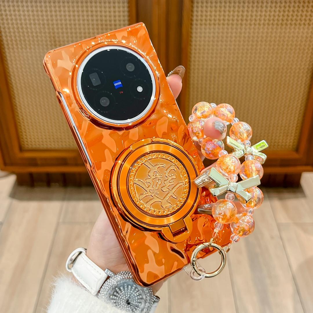 For OPPO Find N5 Case Waves Orange Plated Be Rich Phone Holder Design Mobile Phone Cover With Bracelet OPPO Find N5
For OPPO Find N5 Case Waves Orange Plated Be Rich Phone Holder Design Mobile Phone Cover With Bracelet OPPO Find N5