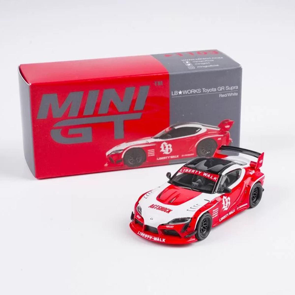 MINIGT In Stock 1103 1:64 LBWK LB WORKS Toyota GR Supra Red White Collection Toys Diecast Car Model
MINIGT In Stock 1103 1:64 LBWK LB WORKS Toyota GR Supra Red White Collection Toys Diecast Car Model