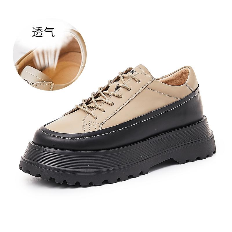 Foam sole leather women s shoes spring new women s casual muffin shoes platform sole single shoes women s fashion small leather shoes 35
Foam sole leather women s shoes spring new women s casual muffin shoes platform sole single shoes women s fashion small leather shoes 35