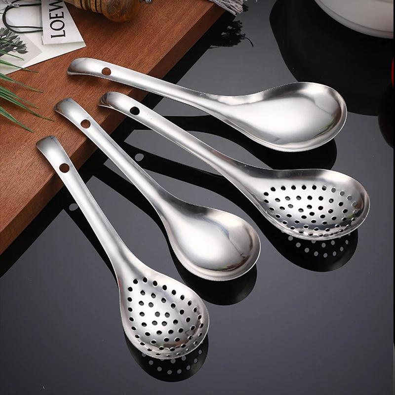 304 Stainless Steel Strainer Spoon Kitchen Colander Spoon Spoon Filter Strainer Food ScoopPerforated Skimmer Colander
304 Stainless Steel Strainer Spoon Kitchen Colander Spoon Spoon Filter Strainer Food ScoopPerforated Skimmer Colander