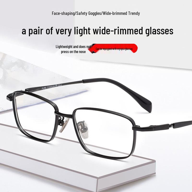 Ultralight Pure Titanium Men s Small Business Eyeglass Frames for High Power or Plano Myopia - Model 85927
Ultralight Pure Titanium Men s Small Business Eyeglass Frames for High Power or Plano Myopia - Model 85927